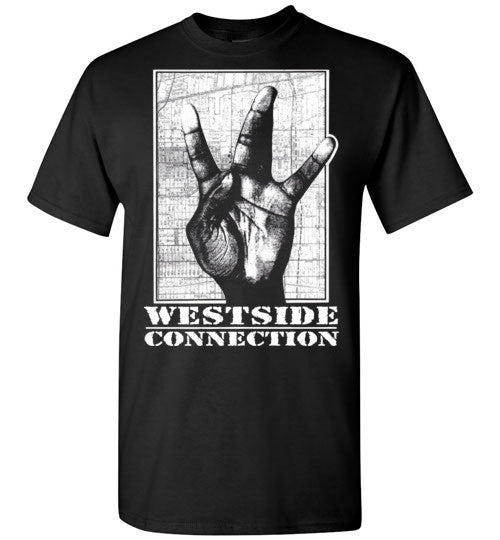 Westside Connection, Ice Cube , WC, Mack , West Coast Hip Hop, Gangsta  Rap , Bow Down,Los Angeles, Gildan Short Sleeve T Shirt