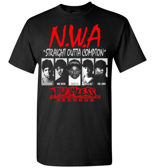 Nwa Straight Outta Compton Ruthless Records Eazy E Dr Dre Ice Cube V8