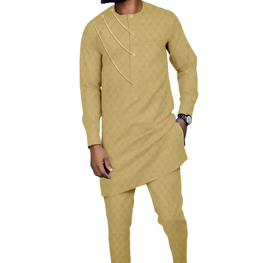 2025  New Casual Fashion African Ethnic Men's Suit  Ropa Para Hombres Conjunto Hombre Clothes for Men 한국 명품의류 Costume Homme