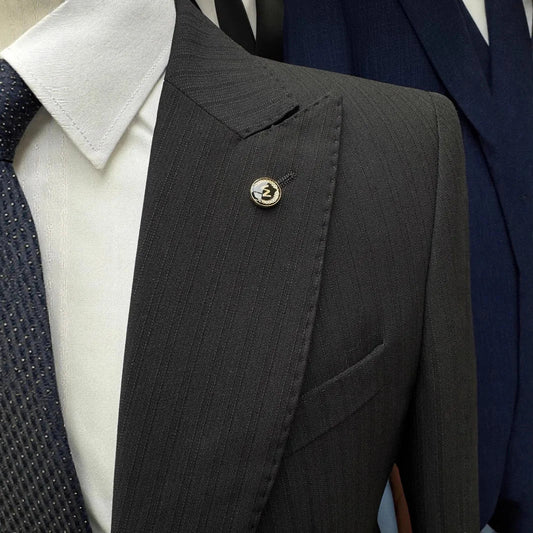 2025 Elegant Men's 3PCS Suit Set for Formal Wedding Popular Solid Suit for Party Formal Occasion Clothing Elegant Groom Set