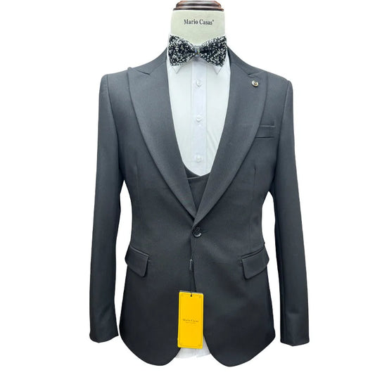 New Costume Clothing Luxury Party Stage Men's Suit Groomsmen Regular Fit Tuxedo 3 Peice Set Jacket+Trousers+Vest Blazers Pants