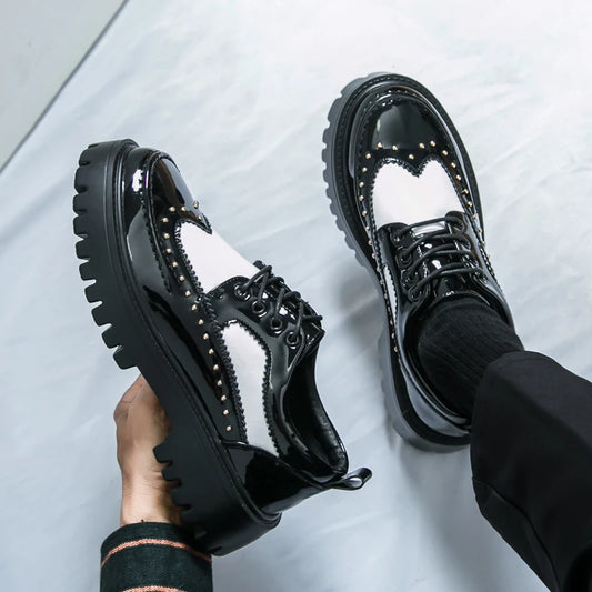 Genuine Leather Shoes For Man Spring Summner Big Size Shoes High Quality Designer Formal Shoes Casual Shoes Fashion Business