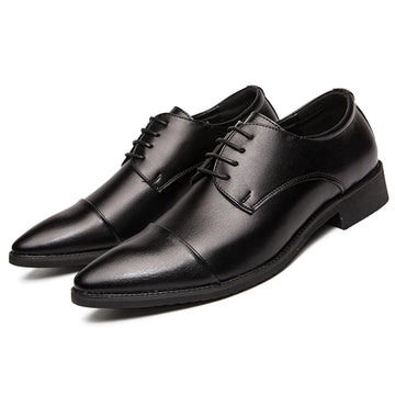 High Quality Casual Business Shoes Men Classic Men's Dress Shoes Office Wedding Leather Shoes Male Formal Social Leather Shoes