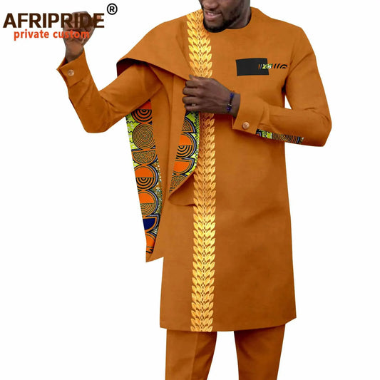 2025 Fashion's Latest Hot African Men's Casual Suit  Coats  Clothes for Men  Man Clothes  Men Clothing  Clothes  Tracksuit Men