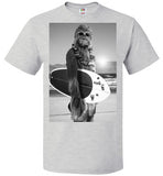 Chewbacca Surfing Star Wars Selfie Retro Vintage Surf , FOL Classic Unisex T-Shirt