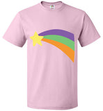 Mabel Pines Shooting Star Rainbow shirt Gravity Falls Cosplay Mystery Shack Youth / Kids Tee