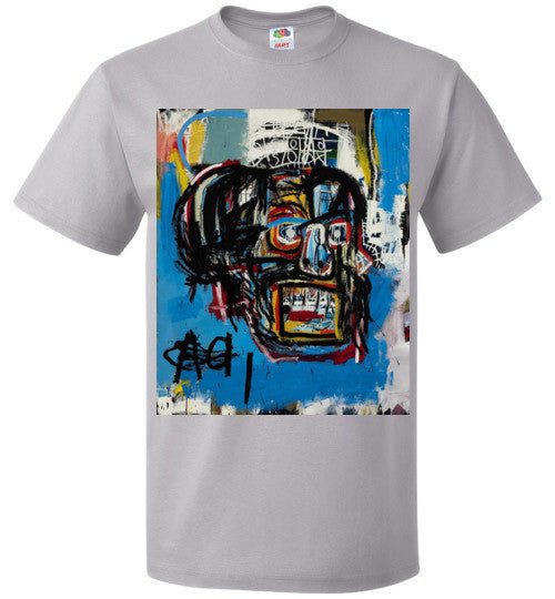 Jean-Michel Basquiat - Skull Premium T-Shirt, Black (Unisex) for Sale