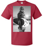 Chewbacca Surfing Star Wars Selfie Retro Vintage Surf , FOL Classic Unisex T-Shirt