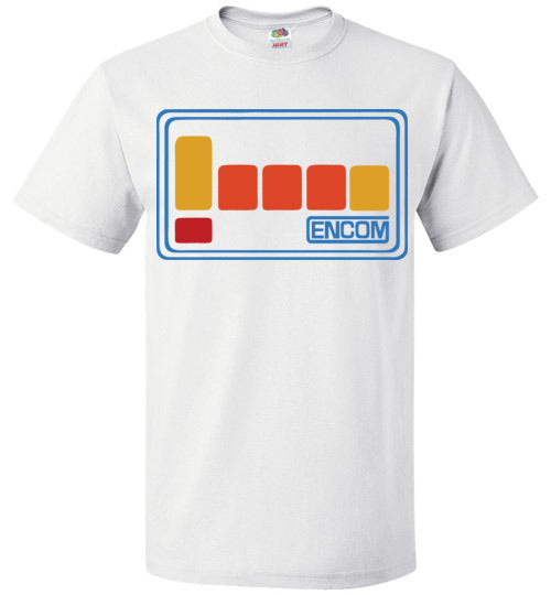 Tron Encom Computer Logo 1982 Vintage Retro Scifi Movie,v1, FOL Classic Unisex T-Shirt