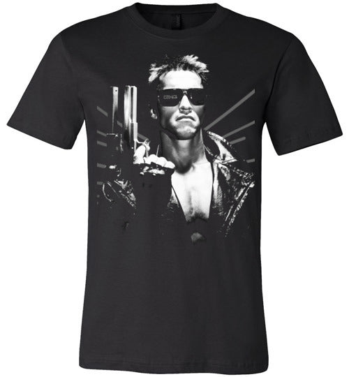 The Terminator, science-fiction action film, Arnold Schwarzenegger,cult classic,movie,v5,Canvas Unisex T-Shirt