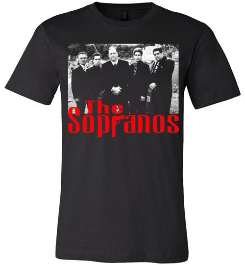 The Sopranos,Tony Soprano,James Gandolfini,Mobster,Italian Mafia,Gangster TV Series, v3, Canvas Unisex T-Shirt