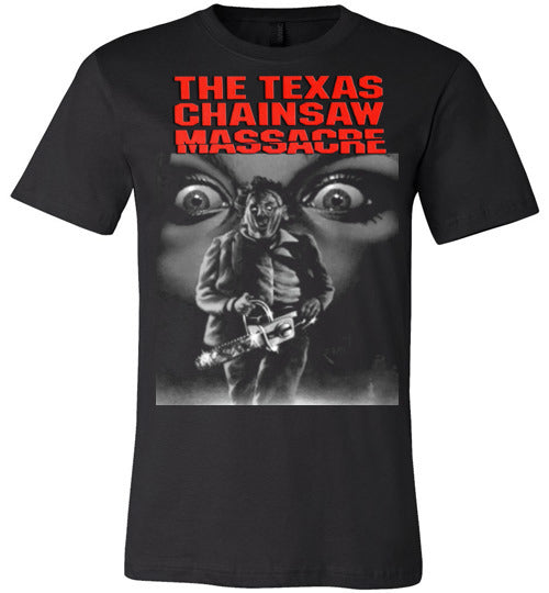 The Texas Chain Saw Massacre,1974 horror film,Leatherface,Ed Gein, slasher,v1,Canvas Unisex T-Shirt