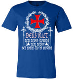 Knights Templar Deus Vult ,v29,Canvas Unisex T-Shirt