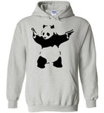 Banksy Panda Guns  Gildan Heavy Blend Hoodie