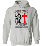 Knights Templar Deus Vult , v17,Hoodie