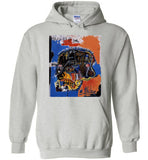 Jean Michel Basquiat Artist Graffiti Icon Art Genius Designer New York City Fashion Street Wear v2, Gildan Heavy Blend Hoodie