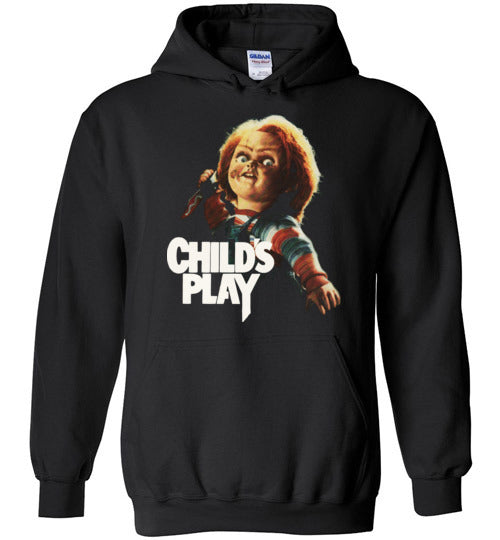 Chucky , Child's Play,Horror Film, serial killer, v3b,Gildan Heavy Blend Hoodie