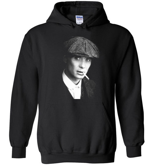 Peaky Blinders,gangster family,crime drama Birmingham, Tommy Shelby,Cillian Murphy,Chester Campbell,Shelby family,v7, Gildan Heavy Blend Hoodie