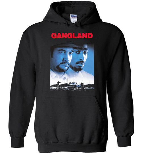 Tupac 2pac Shakur Makaveli,James Belushi, hiphop gangsta, Gangland,Gang Related, Movie,v34, Gildan Heavy Blend Hoodie