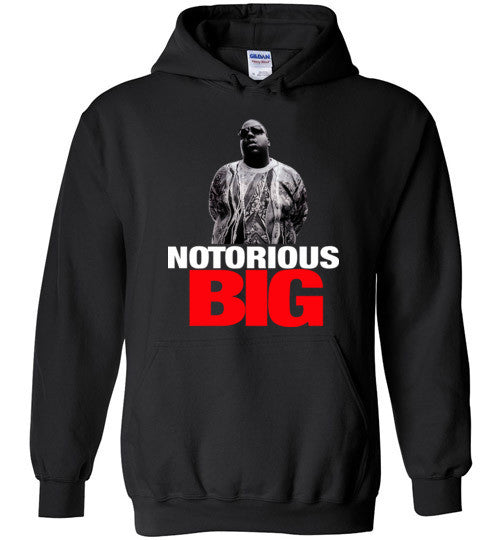 Notorious BIG Biggie Smalls Big Poppa Frank White Christopher Wallace,Bad Boy Records, Hip Hop New York Brooklyn,v10, Gildan Heavy Blend Hoodie