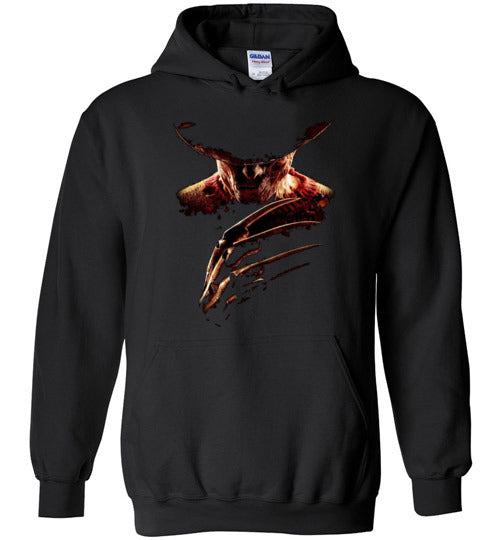 Nightmare on Elm Street Freddy Krueger Horror Movie , v5, Gildan Heavy Blend Hoodie