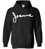 Joanne Lady Gaga , White Print, Gildan Heavy Blend Hoodie