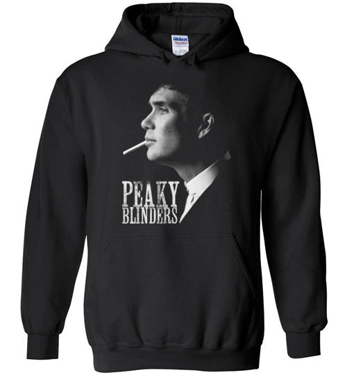 Peaky Blinders,gangster family,crime drama Birmingham, Tommy Shelby,Cillian Murphy,Chester Campbell,Shelby family, v6, Gildan Heavy Blend Hoodie