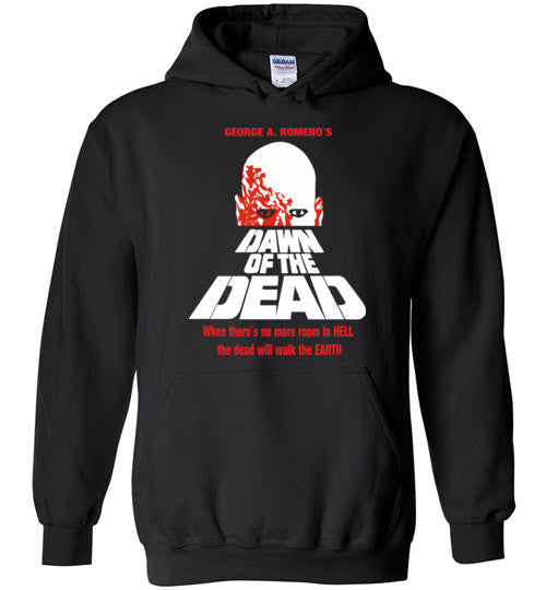 Dawn of the Dead vintage retro classic horror movie zombie , Gildan Heavy Blend Hoodie