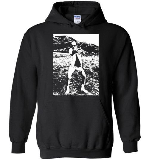 Hunter S Thompson, gonzo journalism,Hell's Angels, Fear and Loathing in Las Vegas, The Diary, v4a, Gildan Heavy Blend Hoodie