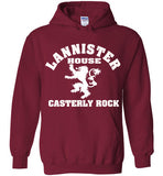 HOUSE LANNISTER Casterly Rock Shirt , Game of Thrones , Gildan Heavy Blend Hoodie