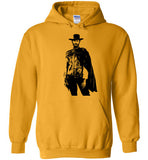 Clint Eastwood - The Man with No Name , v1 , Gildan Heavy Blend Hoodie