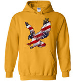 Eagle American USA , Gildan Heavy Blend Hoodie