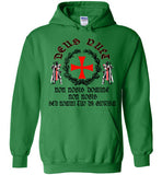 Knights Templar - Deus Vult shirt ,v1, Gildan Heavy Blend Hoodie