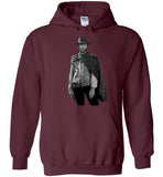 Clint Eastwood - The Man with No Name Spaghetti Western Sergio Leone The Good, the Bad and the Ugly ,v3, Gildan Heavy Blend Hoodie