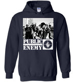 Public Enemy, Chuck D, Flavor Flav,Terminator X, Classic Hip Hop , Gildan Heavy Blend Hoodie , v1