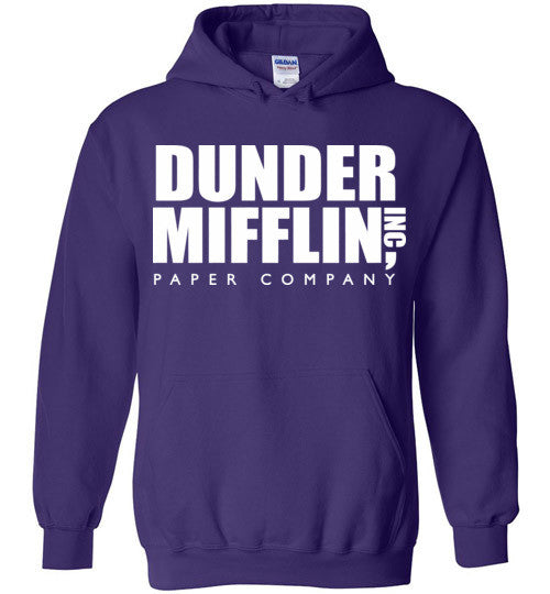 Dunder Mifflin Paper Company Inc. Hoodie - Office Hooded Sweatshirt