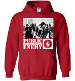 Public Enemy, Chuck D, Flavor Flav,Terminator X, Classic Hip Hop , Gildan Heavy Blend Hoodie , v1