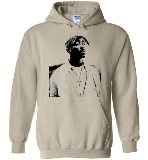 Tupac 2Pac Thug Red Wings Men'S Hoodie – BlacksWhite