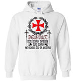 Knights Templar Deus Vult ,v28,Hoodie