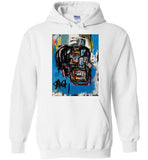 Jean Michel Basquiat Artist Graffiti , Gildan Heavy Blend Hoodie v1