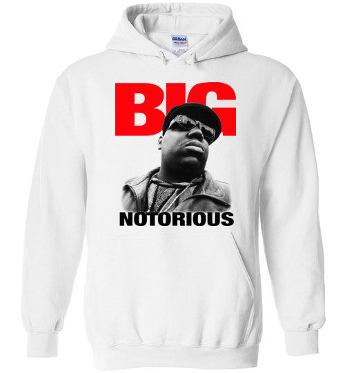 Notorious BIG Biggie Smalls Big Poppa Frank White Christopher Wallace,Bad Boy Records, Hip Hop New York Brooklyn,v4,Gildan Heavy Blend Hoodie