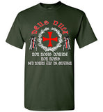 Knights Templar Deus Vult shirt v2 , Gildan Short-Sleeve T-Shirt