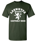 HOUSE LANNISTER Casterly Rock Shirt , Game of Thrones , Gildan Short-Sleeve T-Shirt