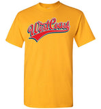 West Coast Baseball Hip Hop Style ,v1,Gildan Short-Sleeve T-Shirt