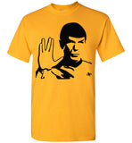 Spock Vulcan Salute Star Trek Starfleet TShirt Enterprise Voyager,Gildan Short-Sleeve T-Shirt