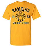 Stranger Things Hawkins Middle School 1983 , v1, Gildan Short-Sleeve T-Shirt