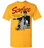 Tony Montana Scarface Shirt Tee Al Pacino Gangster Movie 80's,v6b,Gildan Short-Sleeve T-Shirt