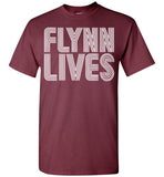 Flynn Lives Tron Movie Video Game Retro Vintage , Gildan Short-Sleeve T-Shirt