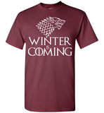Game Of Thrones Winter is Coming, v2, Gildan Short-Sleeve T-Shirt