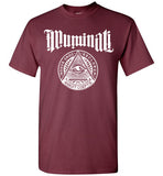 Illuminati Free Mason All Seeing Eye Secret Society Conspiracy ,v1, Gildan Short-Sleeve T-Shirt